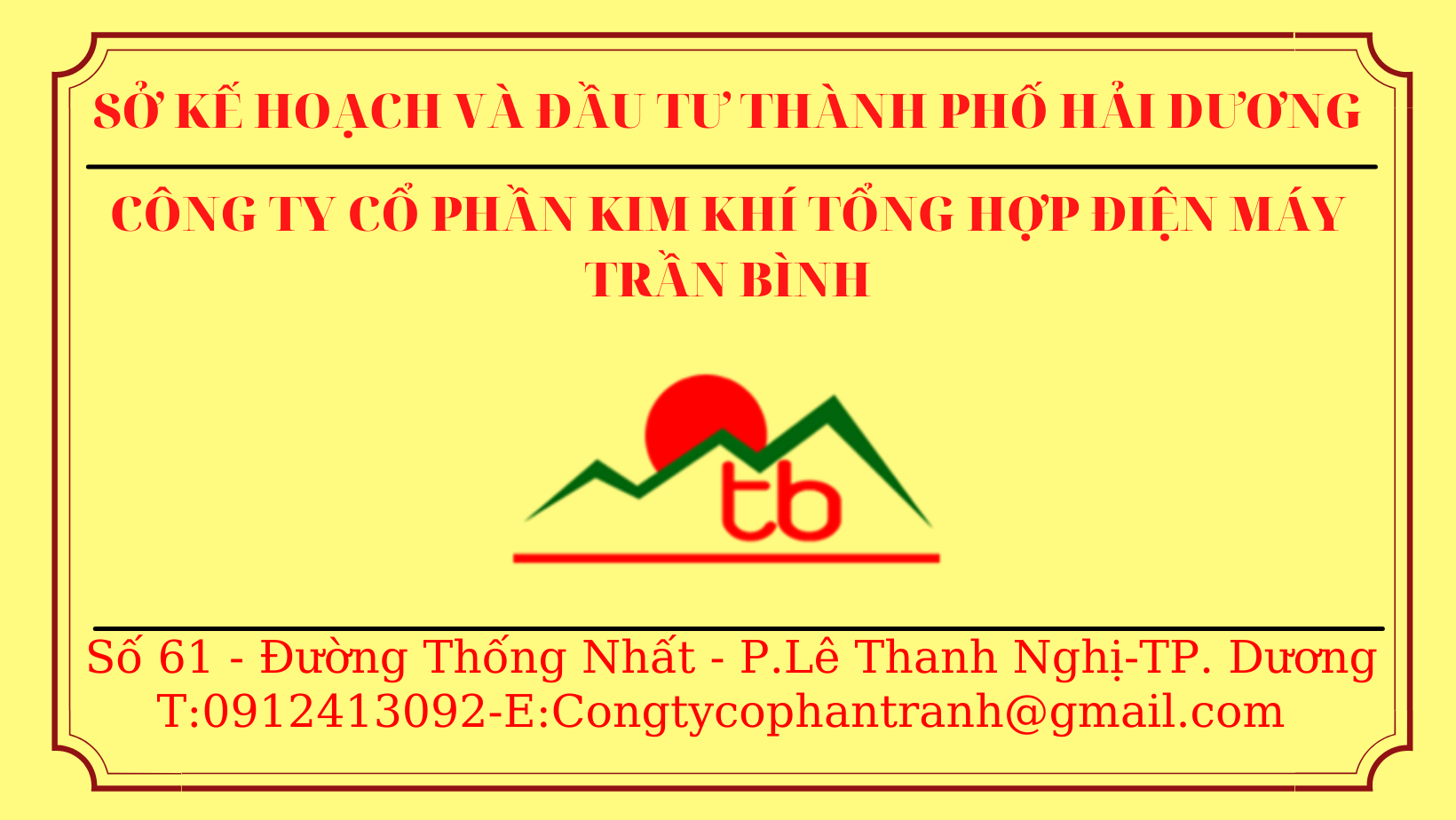 Trần Bình Company